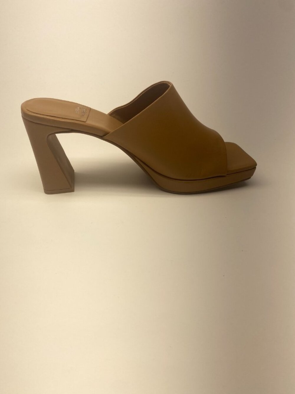 Jeffrey Campbell Womens Brown Square Toe Leather High Heel Dress Code Sandal 10 - Picture 6 of 9
